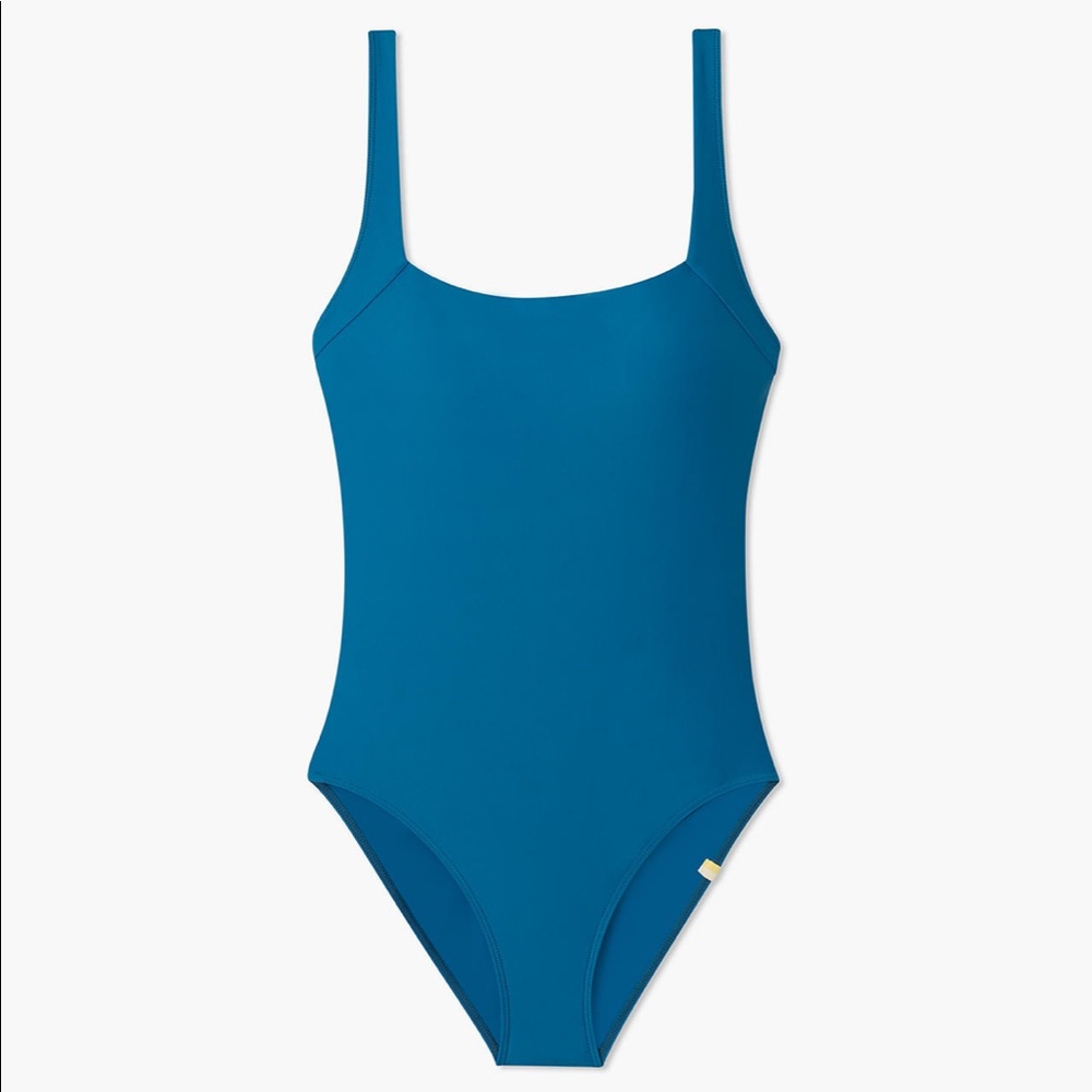 Summersalt The Current Solid One Piece Blue Swimsuit Women’s Size 18